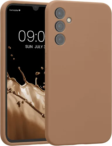 Miniatura 28 de kwmobile Funda compatible con Samsung Galaxy A13 4G - Funda delgada de silicona TPU - Acabado suave al tacto - Amarillo radiante
