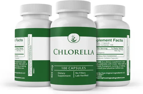 Miniatura 4 de Pure Original Ingredients Chlorella, (100 cápsulas) siempre pura, sin aditivos ni rellenos, verificado por laboratorio