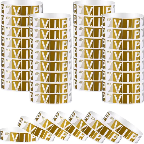 Miniatura 2 de Muñequeras Vip para eventos, 200 pulseras personalizadas, pulseras de fiesta para eventos, pulseras personalizables, pulseras personalizadas