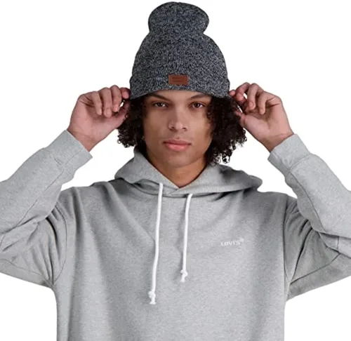 Miniatura 7 de Levi's Gorro de héroe con logotipo de cuero cómodo para todas las estaciones