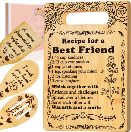 Miniatura 9 de Regalos para tía de sobrina sobrino, juego único de tabla de cortar, regalos de cumpleaños para tía mejor tía, ideas de regalo de Navidad, día