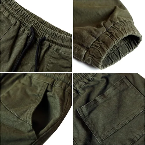 Miniatura 8 de MINI PANDA Pantalones cargo para niños, Husky con cintura ajustable, talla 6-16