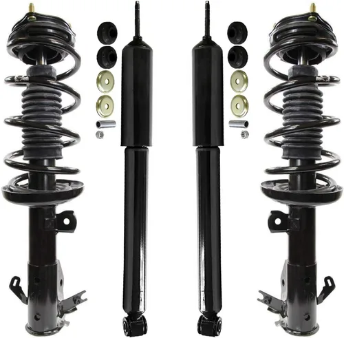 Miniatura 22 de Detroit Axle - Amortiguadores de puntales para Nissan Sentra 2007-2012 [Base S SL SR] Puntales delanteros completos con amortiguadores traseros