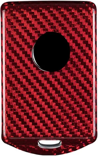 Miniatura 8 de Funda para llavero de fibra de carbono genuina para Volvo C30 S60 S80 S90 S901 V70 V90 Cross V90CC XC40 XC60 XC70 XC90 Smart Car Remote Key Fob Case
