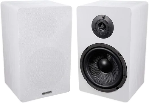 Miniatura 9 de Rockville Par RockShelf 68B V2 400W Negro 6.5" Altavoces para estantería en casa, 8 ohmios, altavoces Kevlar, tweeters de cúpula de seda, montaje