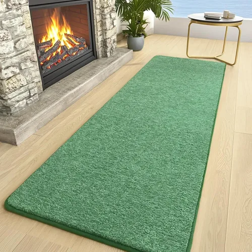 Miniatura 3 de Alfombra de pasillo lavable AROGAN de 2x8 para pasillo, alfombras largas con suave espuma viscoelástica para dormitorio, alfombras antideslizantes