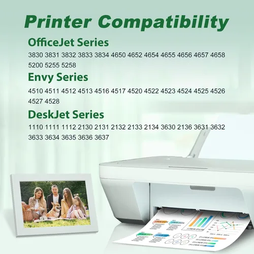 Miniatura 2 de MYTONER Cartuchos de tinta de color 63XL de repuesto para HP Ink 63 63XL Cartucho de tinta Paquete combinado para HP OfficeJet 3830 4650 4652 4655
