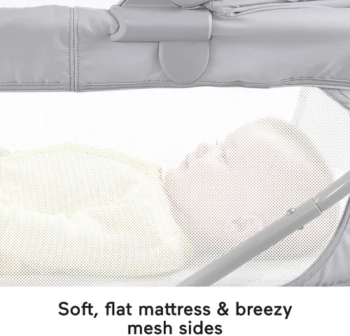 Miniatura 6 de Fisher-Price Baby Moisés de proyección de vista relajante con luces, sonidos y vibraciones musicales, hojas de cervatillo (exclusivo de Amazon)