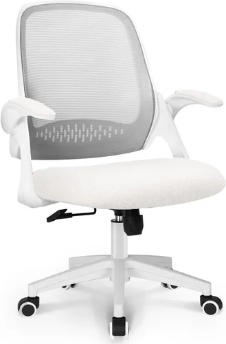 Miniatura 9 de NEO CHAIR Silla de escritorio para oficina y gaming ergonómica con soporte lumbar, altura ajustable, ruedas giratorias, brazos abatibles, silla