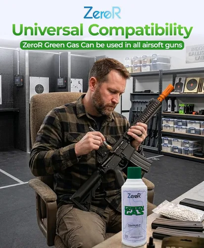 Miniatura 3 de ZeroR® Green Gas Fuel for Airsoft Pistols 13.5 fl oz Each (11.8 oz by Total Weight)