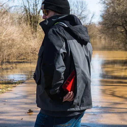 Miniatura 5 de 8 Fans Chamarras de pesca impermeables transpirables para hombres y mujeres