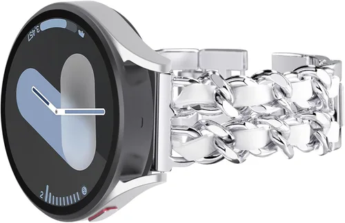 Miniatura 10 de Surace Correa compatible con Samsung Galaxy Watch 7, pulsera de mujer para Galaxy Watch 7/FE/6/5/4 de 1.575 pulgadas, 1.732 pulgadas, Galaxy Watch 6