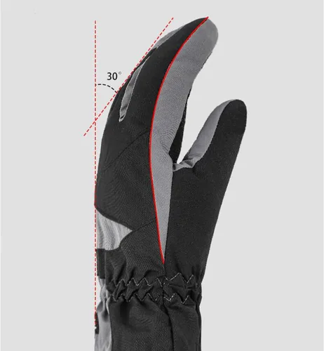Miniatura 5 de IPENNY Guantes de esquí de invierno para mujer y hombre, guantes cálidos para pantalla táctil, guantes de clima frío, impermeables, resistentes al