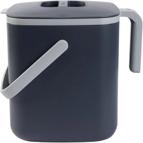 Miniatura 13 de BLUE GINKGO - Basurero de cocina [2.6L / 0.69 GAL] – Cubo de desperdicios de alimentos sin filtro, hermético a olores, para encimera, con asas Verde