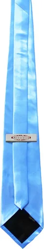 Miniatura 40 de Soophen corbata para hombre 3.75 pulgadas de color sólido