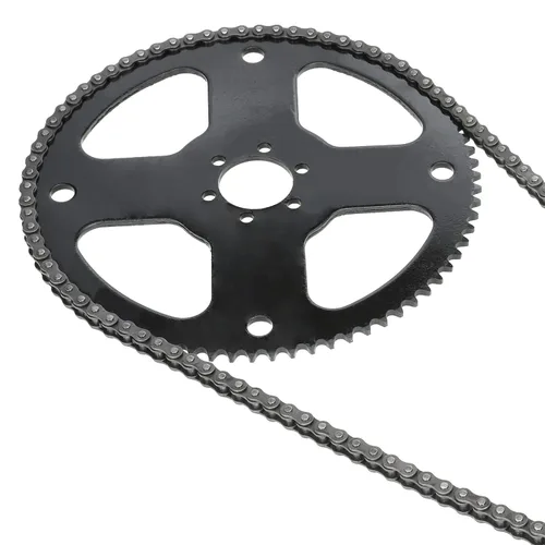 Miniatura 9 de YOXUFA Piñón de 75 dientes con 35 cadenas de transmisión 140 eslabones de repuesto para mini bicicleta Coleman CT100U CC100X Baja Doodle Bug DB30