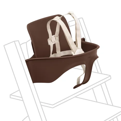 Miniatura 8 de Stokke Tripp Trapp - Juego de 2 piezas para bebé, color rosa sereno, para edades de 6 a 36 meses, convierte la silla Tripp Trapp en una cómoda silla