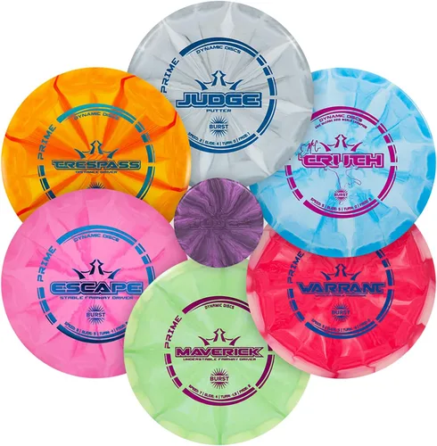 Miniatura 8 de D·D Dynamic Discs - Juego de 3 discos de golf Prime Burst Incluye putter, de rango medio, controlador, mini marcador 170-176g Accesorios