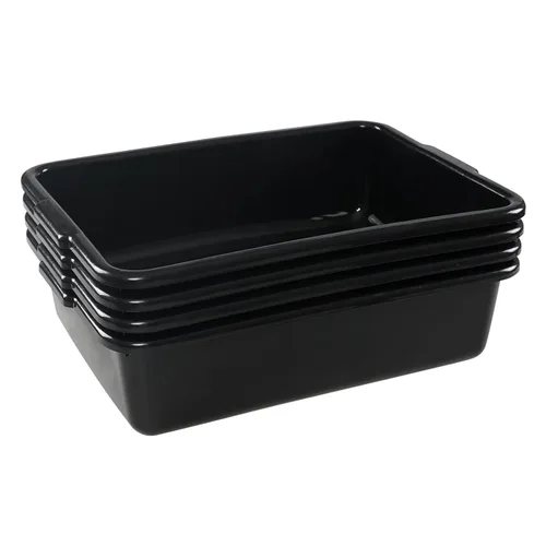 13 litros de autobús comerciales, 4 paquetes de caja de autobús/tina de lavabo