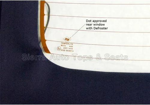 Miniatura 3 de Sierra Auto Tops - Repuesto superior convertible para Audi A4 2003-2009, lienzo Stayfast, bronceado, ventana de cristal con calefacción Beige