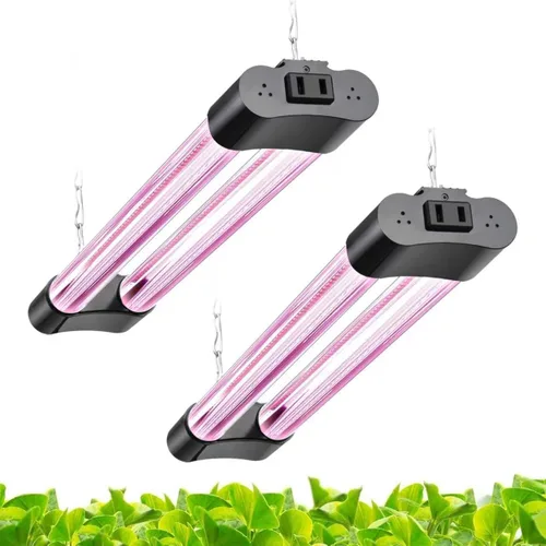 Miniatura 15 de Hlite Paquete de 2 luces LED de cultivo de 16 pulgadas, luces de cultivo enlazables para plantas de interior, luces de plantas de espectro completo