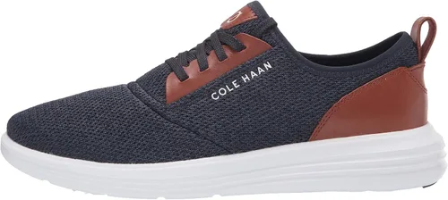 Miniatura 8 de Cole Haan Grandsport Journey - Tenis de punto para hombre, Blk-optic Wht