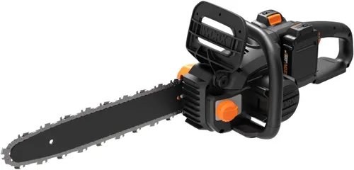 Miniatura 8 de Worx Motosierra inalámbrica de 40V y 14" Power Share con tensión automática - WG384 (baterías y cargador incluidos)