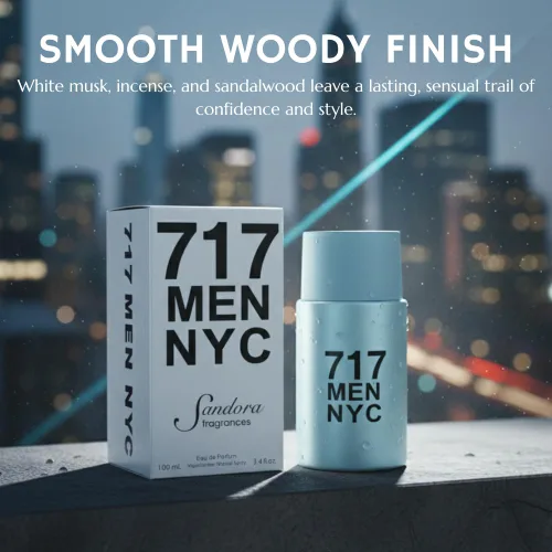 Miniatura 7 de Sandora Fragrances Colonia para hombre – Inspirada en un perfume para hombre reconocido mundialmente – Pomelo rosa, hoja cítrica, jengibre, sándalo
