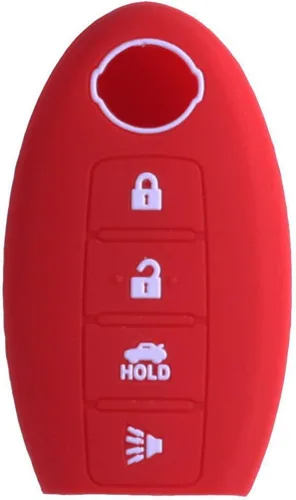 Miniatura 8 de Sillicone - Funda protectora para llave de coche, para Nissan Teana, Murano, Maxima, Pathfinder Rogue Versa 370Z, Sentra Altima, mando a distancia