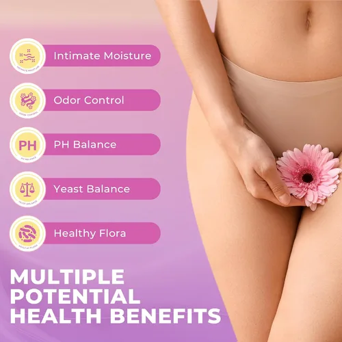 Miniatura 5 de BAKAKOUL Gomitas de probióticos femeninos para mujeres, probióticos vaginales con olmo resbaladizo, prebióticos y probióticos que apoyan