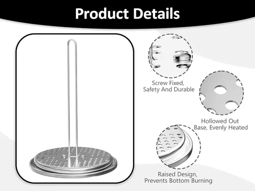 Miniatura 3 de Kit de accesorios de piezas de repuesto para freidora de pavo, para parrilla de freidora, gancho para freidora de pavo, colgador de freidora