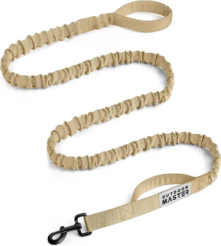Miniatura 27 de Correa de cuerda elástica para perros Outdoormaster; para mayor seguridad y comodidad de su perro., M