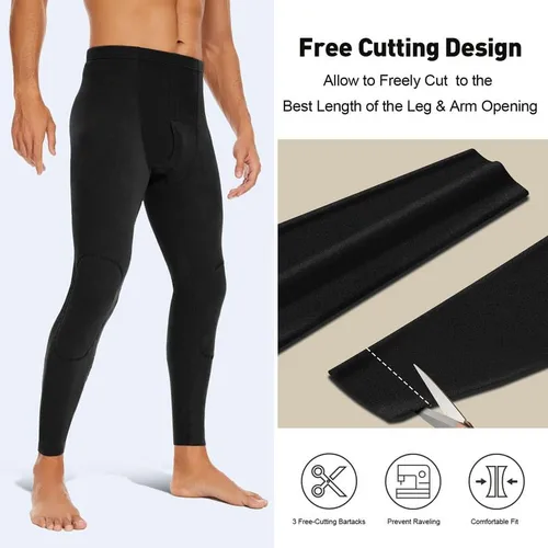 Miniatura 3 de SIMIYA Ropa interior térmica para hombre, ropa interior térmica ultra suave para hombre