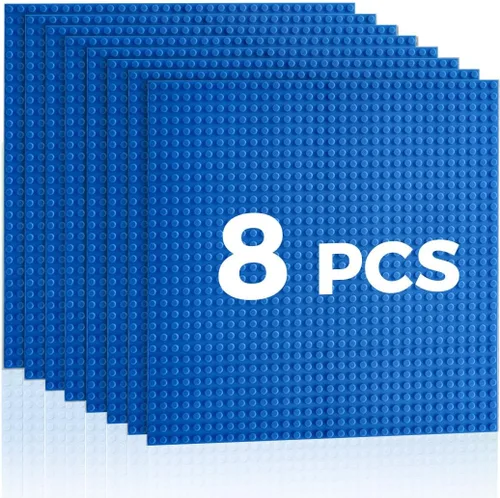 Miniatura 12 de Placas de construcción clásicas de 10 x 10 pulgadas, 100% compatibles con todas las principales marcas y mesas de actividades, plataformas creativas