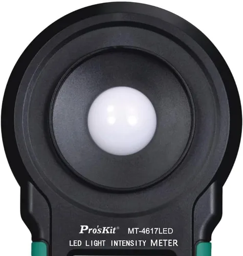Miniatura 2 de Medidor de intensidad de luz Pro'sKit MT-4617LED Instrumento de medición de iluminación LED Fotómetro Instrumento de medición Medidor de brillo