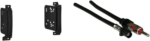 Miniatura 2 de Metra 95-6513B Kit de instalación de tablero doble DIN para vehículos Jeep Grand Cherokee/Dodge Durango 2011 (negro)