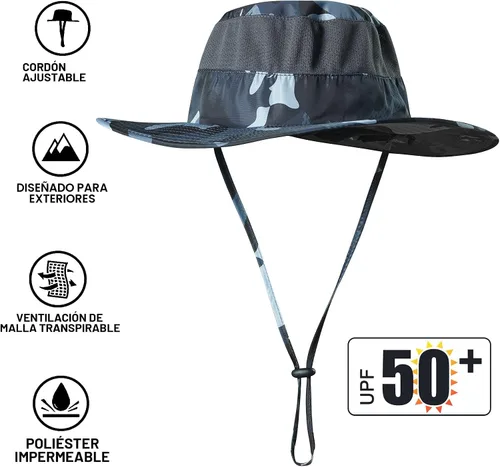 Miniatura 2 de Fishing Hat,Sun Cap with UPF 50+ Sun Protection and Neck Flap,for Man and Women