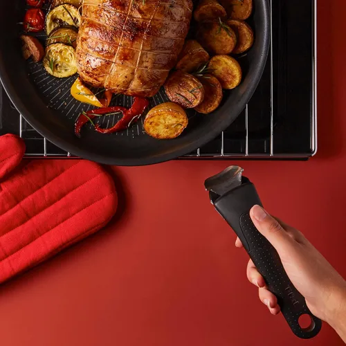 Miniatura 5 de Tefal Ingenio L9863302 - Mango extraíble con cierre de seguridad de 3 puntos, color negro