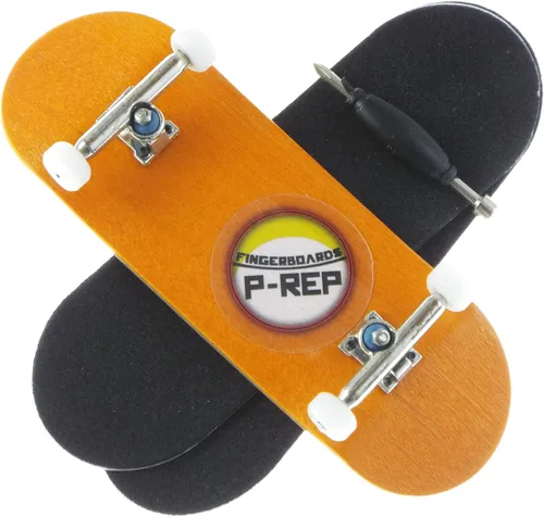 P-REP 1.260 in x 3.819 in Cromo Sólido Completo - Naranja