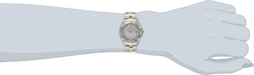 Miniatura 2 de Citizen Eco-Drive EW1934-59A - Reloj de dos tonos de acero inoxidable con diamantes para mujer, Blanco, Classic