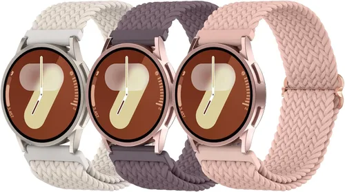 Miniatura 22 de Delidigi Bandas elásticas compatibles con Samsung Galaxy Watch 7/6/5/4 de 1.575 pulgadas, 1.732 pulgadas, Watch 6 Classic de 1.732 pulgadas, Watch 5