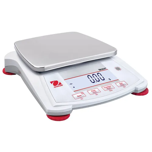 Miniatura 11 de Ohaus SPX123 Scout balanza portable 120 g x 0,001 g