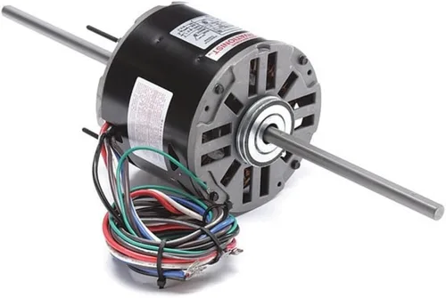 A.O. Smith RA1036 1/3 HP, 1.9 amperios, 48 marco, PSC, gabinete OAO, eje de 8-1/8 pulgadas x 1/2 pulgadas x 7-1/4 pulgadas, ventana de cojinete de