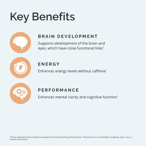 Miniatura 4 de BRAINMD Dr Amen Iron - 30 cápsulas - Apoya la producción de energía, la función cognitiva y la regulación génica - Suave y fácil de absorber - Sin