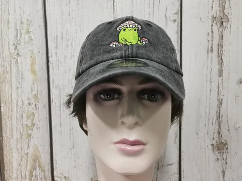 Miniatura 5 de Enodtter Frog with Mushroom Baseball Hats