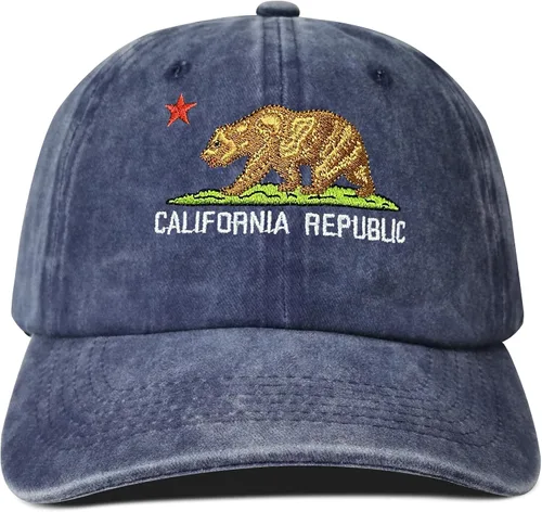 Miniatura 12 de Hepandy Sombreros bordados de California Bear