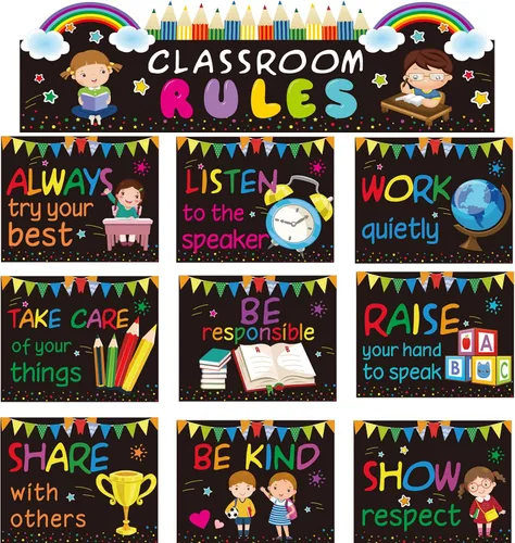 Miniatura 8 de Decoración de aula motivacional para tablón de anuncios, póster de regreso a clases, juego de carteles para jardín de infantes, preescolar