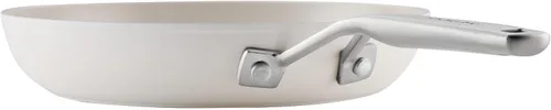 Miniatura 9 de KitchenAid Ollas y sartenes antiadherentes de inducción de cerámica anodizada dura con cacerolas, sartenes, olla y tapas, aptas para lavavajillas