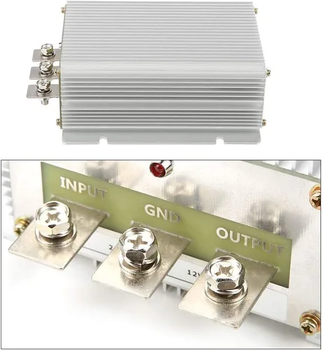Miniatura 6 de Convertidor de fuente de alimentación de CC CC, 24 V a 12 V 60 A 720 W módulo regulador de voltaje reductor con carcasa de aluminio fundido a