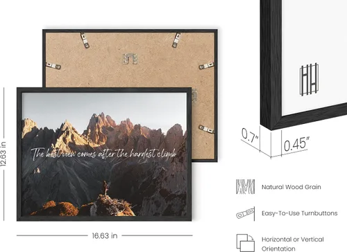 Miniatura 3 de HAUS AND HUES Obra de arte inspiradora – Impresiones inspiradoras, pósteres de mentalidad de crecimiento, impresión artística motivacional